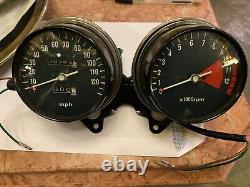 HONDA CB750 K4 K6 TACHO Tachometer REV COUNTER CLOCKS SOHC Mount & Rear Covers