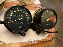 HONDA CB750 K4 K6 TACHO Tachometer REV COUNTER CLOCKS SOHC Mount & Rear Covers
