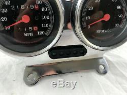 Harley Davidson Clocks Speedo Tachometer Sportster FXR Dyna Speedometer Gauges