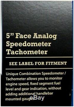 Harley-Davidson New Combo Digital Speedo-Analog Tach Aluminum Face 70900171