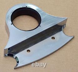 Harley Davidson Speedo Speedometer Gauge Mount Chrome Tachometer Fxlr 87-94