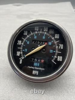 Harley Davidson Speedometer Km/h Mph Tachometer Speedometer J0040