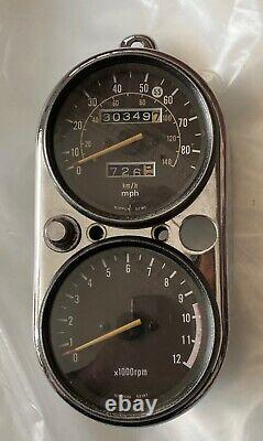 Harley Davidson shovelhead FLH/FX tank console speedo/tach