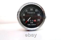 Harley Speedometer NOS km/h Speedometer Veglia AMF Sportster XL 1000 Ironhead Dyna FX