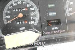 Harley Tour Glide Classic FLTC 1985 Speedo Tach Gauge With Mount and Trim