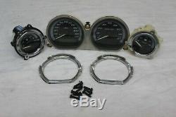 Harley Touring Ultra Road Glide Speedo Speedometer Tach Fuel Volt Gauges 2014-up