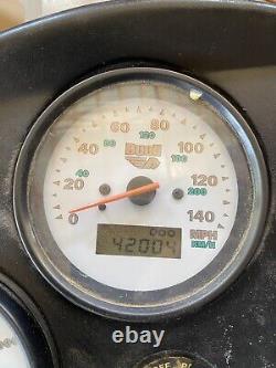 Harley buell 2001 gauge pod fairing speedometer speedo tach thunderbolt S3