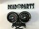 Harley nos oem fxr cable driven dual speedo speedometer tach tachometer assembly