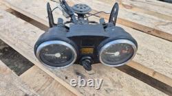 Honda CB50 J Speedo/Tacho Cluster, Ignition + Key, Headlight Bracket, Etc