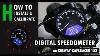 How To Install A Digital Speedometer On Euro Keeway Caferacer 152 With English Sub
