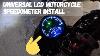 How To Install Universal Motorcycle Speedometer On Yamaha Xjr400