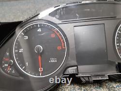 Instrument Cluster Audi A4 8K TDI Speedometer 8K0920901A