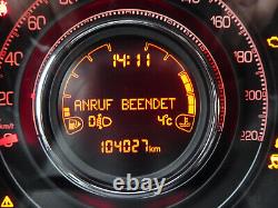 Instrument Cluster Speedometer Instrument Panel Fiat 500 500C 735516092 104027KM