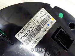 Instrument Cluster Speedometer Instrument Panel Fiat 500 500C 735516092 104027KM