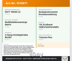 Instrument Cluster Speedometer Tachometer For Ford EcoSport 12-22 1.0 92KW