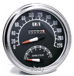 KM speedometer + tachometer tour counter 21 for Harley Shovel Evo Fat Bob Dash HD