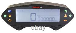 KOSO DB01RN Tachometer mit Drehzahlmesser E-Zeichen mit ABE BA041000 DB-01RN