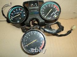 Kawasaki Gpz550 D 1 Kz550 D1 1981 82 Speedometer Clocks Dash Assembly Speedo