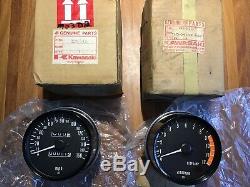 Kawasaki Z1 Z1A Z1B Speedometer And Tachometer NOS NEW Genuine Parts Speedo Tach