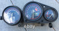 Kawasaki ZXR750 J / K Speedo / Tacho Meter Set, MPH P/N 25001-1873 1991-92