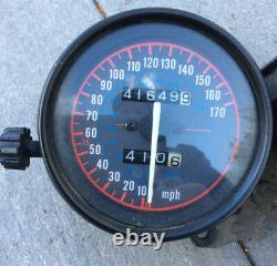 Kawasaki ZXR750 J / K Speedo / Tacho Meter Set, MPH P/N 25001-1873 1991-92