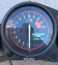 Kawasaki ZXR750 J / K Speedo / Tacho Meter Set, MPH P/N 25001-1873 1991-92