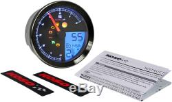 Koso LCD Color Change Speedo & Tachometer Black Bezel BA051231 2211-0172