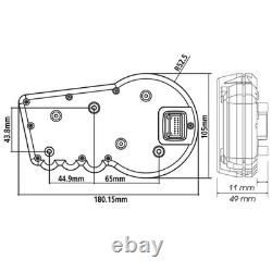 Koso RX2 GP Style Digital Speedometer E-Tested General Operating License