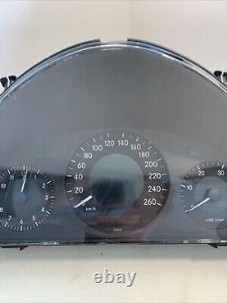 Mercedes Benz E-Class W211 CDI speedometer instrument cluster A2115408747