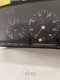 Mercedes-Benz W123 diesel speedometer instrument cluster speedometer classic 87001123 original