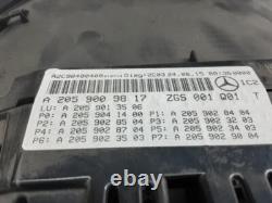 Mercedes C Class (w205) 2014- Speedometer Instrument Cluster A2059009817