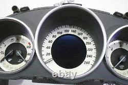 Mercedes E220 CDI W212 instrument cluster speedometer panel insert A2129007129