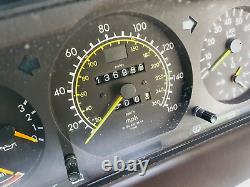 Mercedes W124 24v M104.980 Instrument Cluster Speedo ASR & Economy Rare