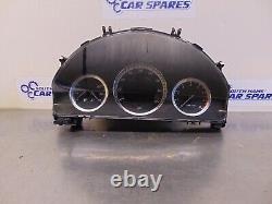 Mercedes W204 Instrument Cluster Clocks 07-11 1.8 Petrol Turbo Speedo Gauges