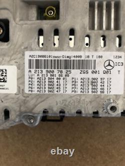 Mercedes W213 Genuine Speedometer Instrument Cluster Speedometer A2139007825