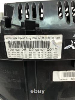 Mercedes-benz C W204 Instrument Cluster A2049002502 2008 26389163