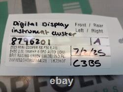 Mini F55 F56 F57 Virtual Cockpit 8796201 Instrument Cluster Speedo 7/2/25 C3B5