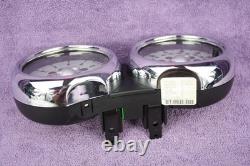Mini R50 R53 Twin Dials Speedo Instrument Cluster Rev Gauges CHROME R52 6936318