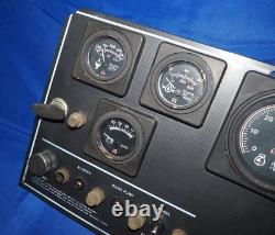 Monterey Nautical Boat Gauge Instrument Cluster Panel Tach Speedo Trim Bilge OEM