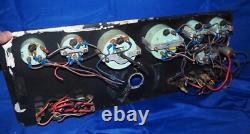 Monterey Nautical Boat Gauge Instrument Cluster Panel Tach Speedo Trim Bilge OEM