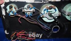 Monterey Nautical Boat Gauge Instrument Cluster Panel Tach Speedo Trim Bilge OEM