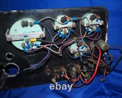 Monterey Nautical Boat Gauge Instrument Cluster Panel Tach Speedo Trim Bilge OEM