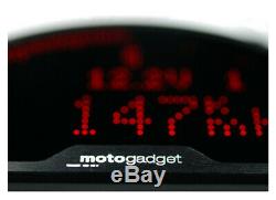 Motogadget Motoscope Pro Motorcycle Digital Speedo / Instrument Panel