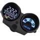 Motorcycle Digital Speedometer Tachometer Gauge Universal Fuel Gauge Dash ABS