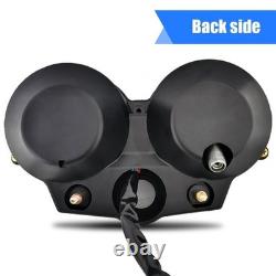 Motorcycle Digital Speedometer Tachometer Gauge Universal Fuel Gauge Dash ABS