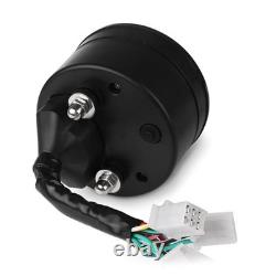 Motorcycle LCD Speedometer Tachometer Odometer Universal Digital Dash 12000rpm
