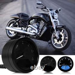 Motorcycle Meter LED Digital Indicator Tachometer Odometer Speedometer Oil Meter