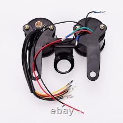 Motorcycle Speedometer Tachometer Dual Odometer 12V 13000 RPM 160km/h Bracket