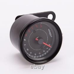 Motorcycle Speedometer Tachometer Dual Odometer 12V 13000 RPM 160km/h Bracket