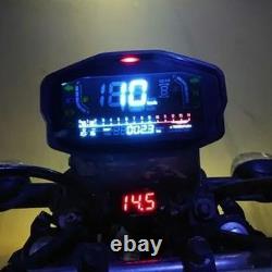 Motorcycles Speedometer Oil Gauge Tachometer Universal Digital Meters Instrument